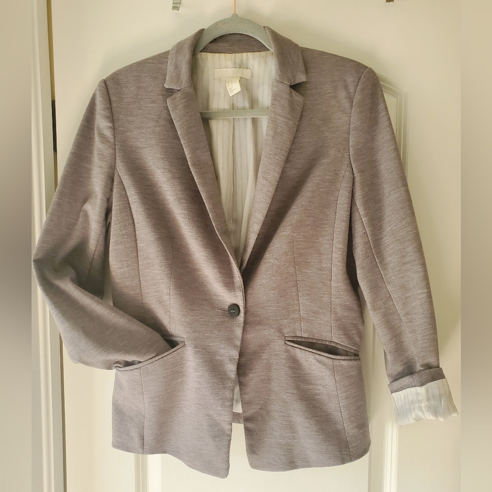 Heather Grey Blazer